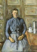 Paul Cezanne Woman with Coffee Pot (mk09) china oil painting reproduction